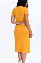 Load image into Gallery viewer, Side slit comfy dress - a.o.allure